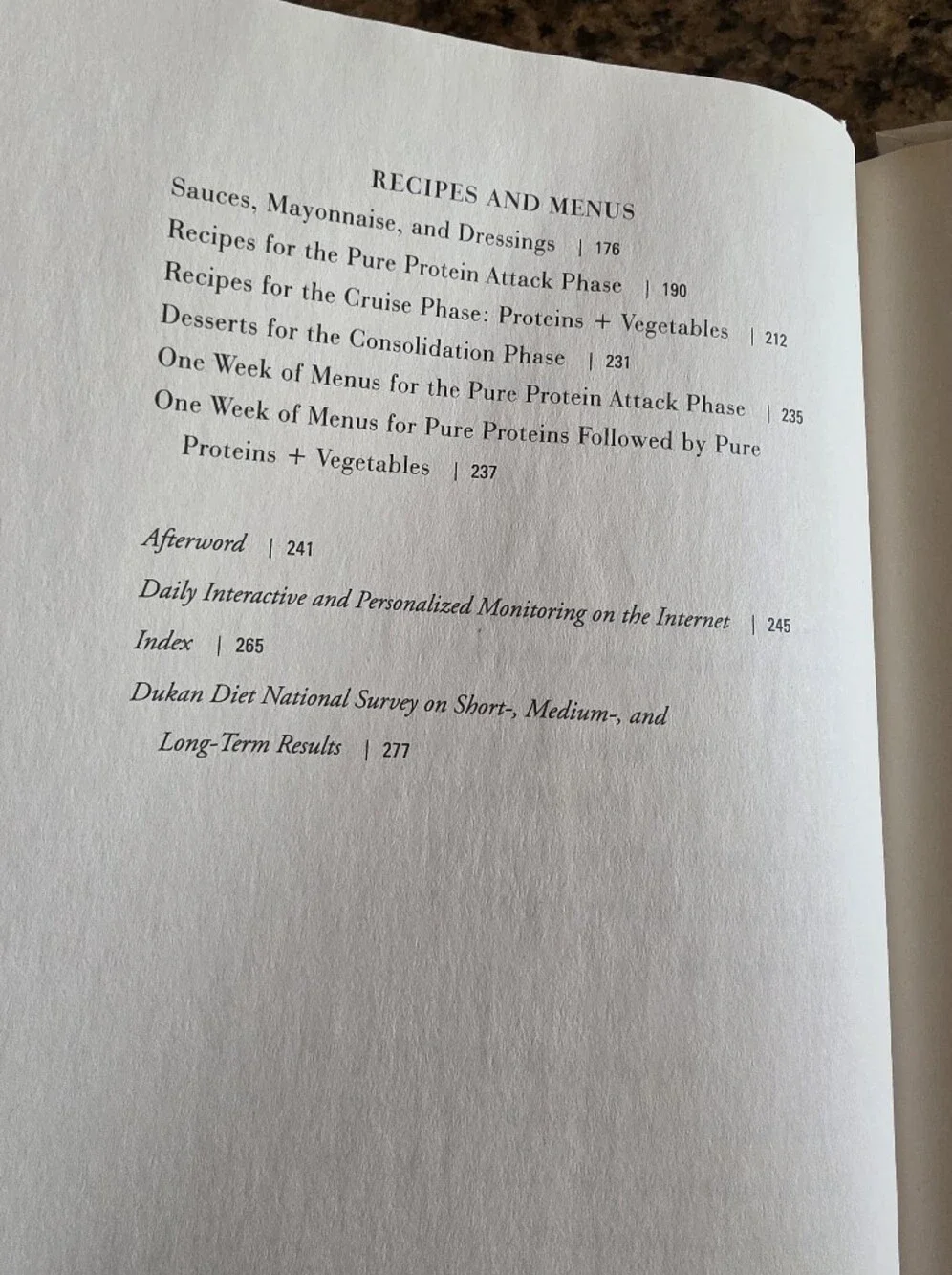 The Dukan Diet Hardcover Diet Book - No Sugar - Low Card Dr Pierre Dukan EUC